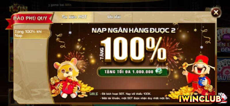 KHUYẾN MÃI IWIN - CỔNG GAME IWIN - NHÀ CÁI IWIN - IWIN CLUB - CASINO IWINB