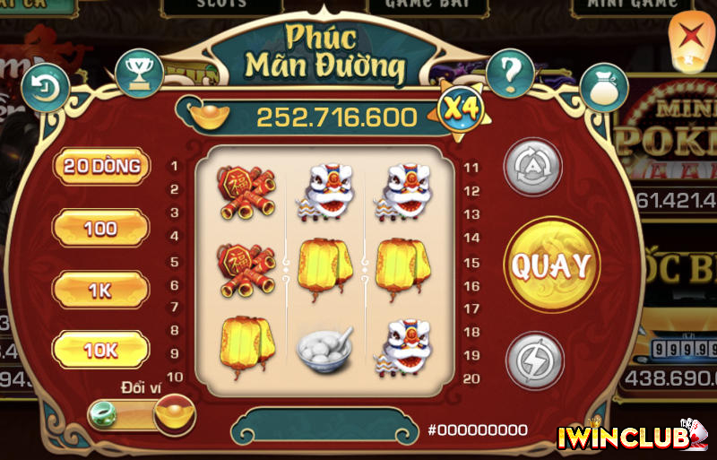 PHÚC MÃN ĐƯỜNG IWIN - CỔNG GAME IWIN - NHÀ CÁI IWIN - IWIN CLUB - CASINO IWINB