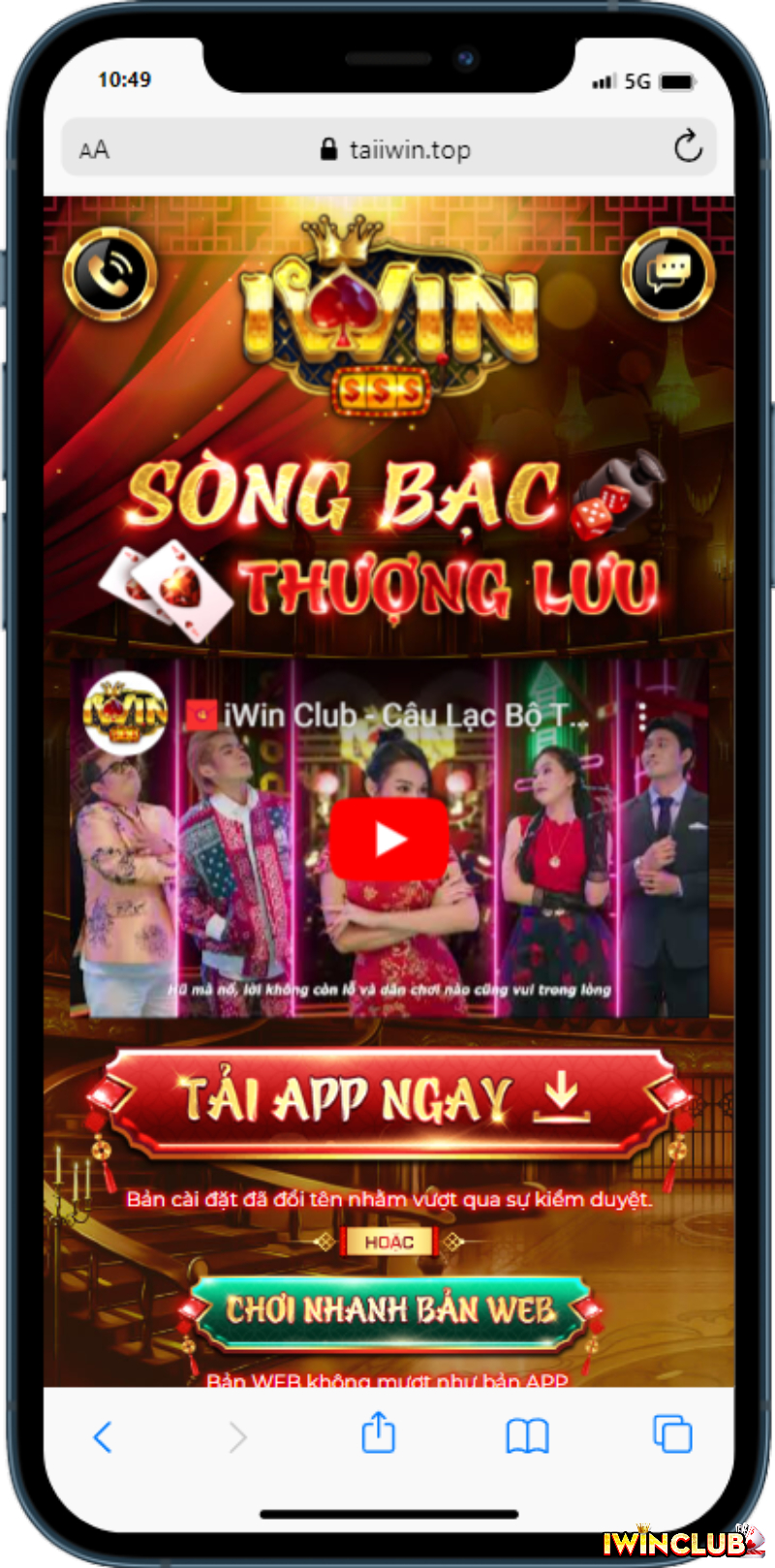 TẢI IWIN IOS - CỔNG GAME IWIN - NHÀ CÁI IWIN - IWIN CLUB - CASINO IWIN