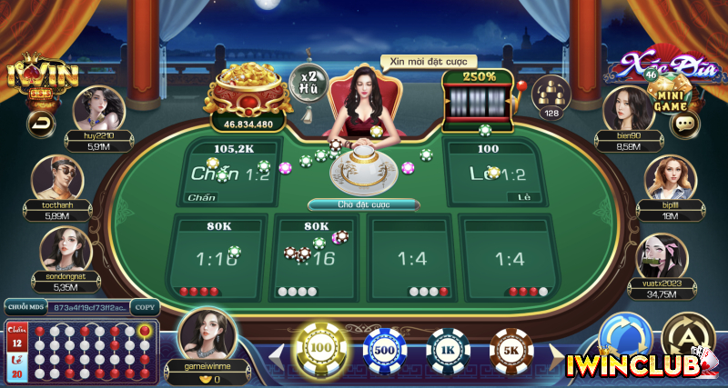 XÓC ĐĨA IWIN - CỔNG GAME IWIN - NHÀ CÁI IWIN - IWIN CLUB - CASINO IWINB