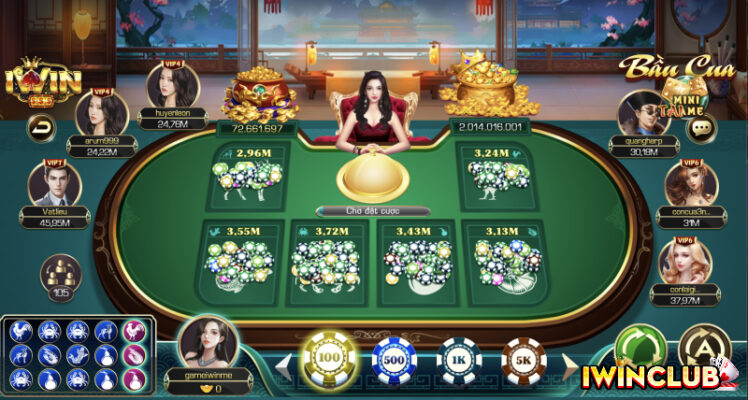 BẦU CUA IWIN - CỔNG GAME IWIN - NHÀ CÁI IWIN - IWIN CLUB - CASINO IWINB