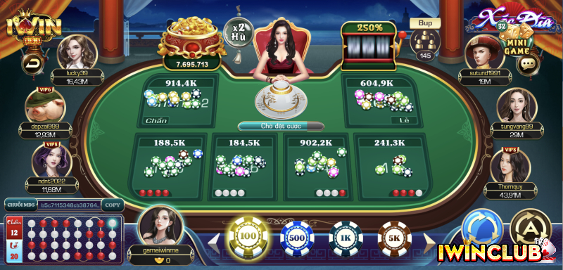 XÓC ĐĨA IWIN CLUB - CỔNG GAME IWIN - NHÀ CÁI IWIN - IWIN CLUB - CASINO IWIN